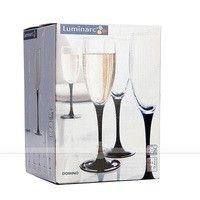 Фото Набор Luminarc OC3 Domino из 6 бокалов для шампанского H8167/1