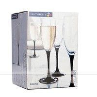 Фото Набор Luminarc OC3 Domino из 6 бокалов для шампанского H8167